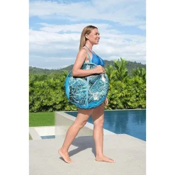 LOUNGE LETTINO GONFIABILE GALLEGGIANTE PISCINA MARE FLEX'N FOLD 171X94X16CM 43552