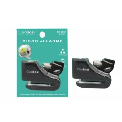 LUCCHETTO BLOCCA DISCO CON ALLARME SONORO SICUREZZA ANTIFURTO MOTO BICI CX-9567
