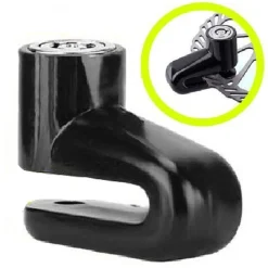 LUCCHETTO BLOCCO PER FRENO A DISCO ANTIFURTO PER MOTO BICICLETTA CHIAVI XC-2541