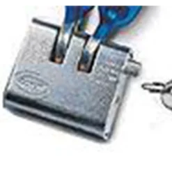 LUCCHETTO CATENACCIO CORAZZATO ACCIAIO DOPPIA MANDATA 80MM CORBIN