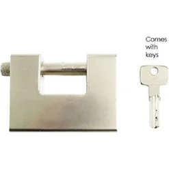 LUCCHETTO DI SICUREZZA RESISTENTE ANTISCASSO BLINDATO IN ACCIAIO