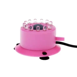 LUCE 12 LED RGB ACQUARIO CON BOLLE ARIA PIETRA POROSA PESCI PIANTE DECORAZIONE