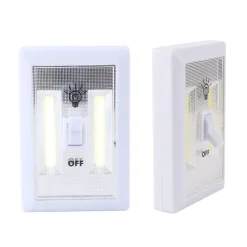 LUCE A LED COB SWITCH 2 STRIP LED LUCE ARMADIO CANTINA CREDENZA CASA 200 LUMENS