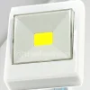 LUCE A LED CON INTERRUTTORE PUNTO FARETTO LAMPADA COB 3W PER ARMADIO CANTINA
