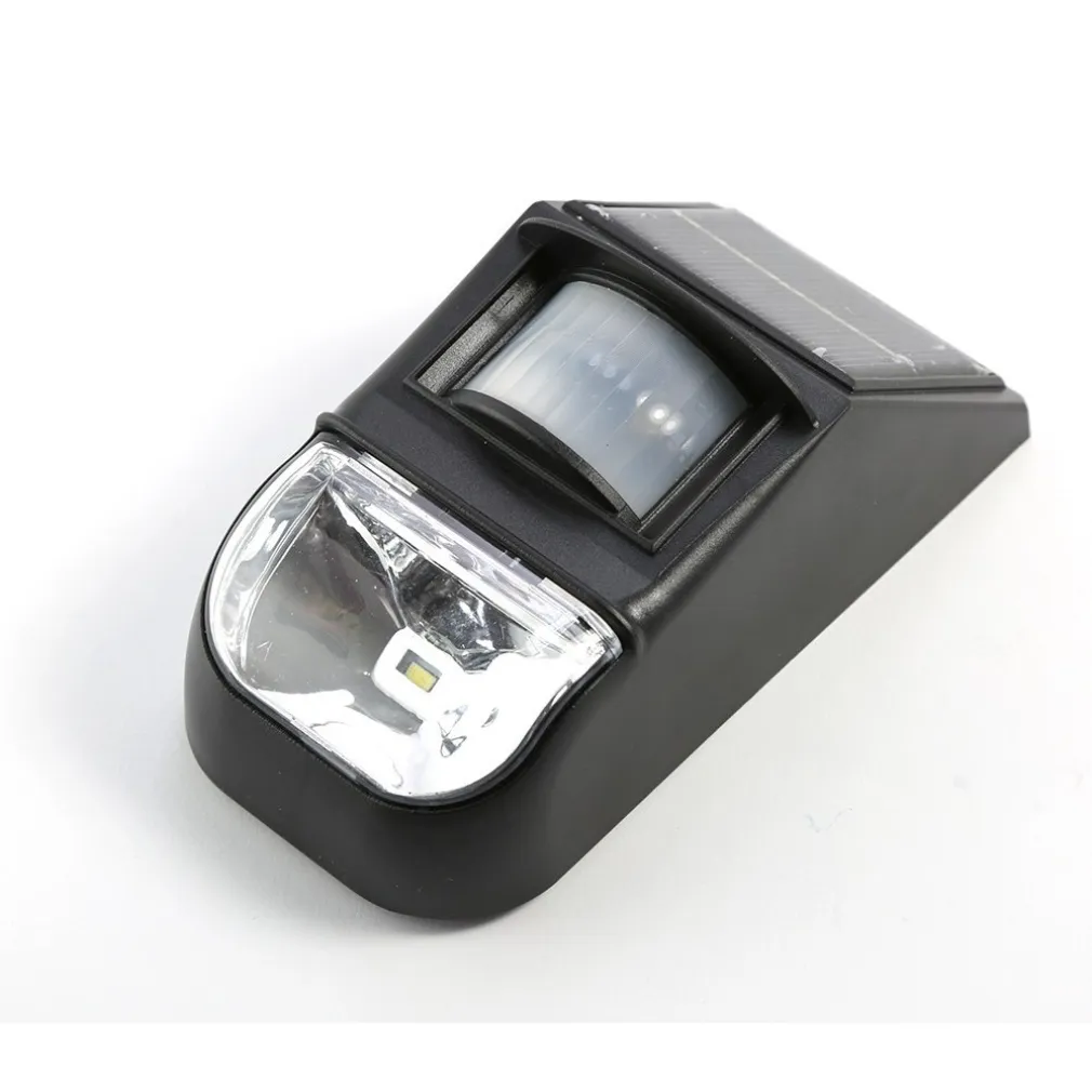 LUCE A LED PANNELLO SOLARE RICARICABILE SENSORE PIR GIARDINO ESTERNO 1W 100LM