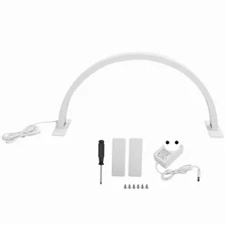 LUCE A MEZZA LUNA PER SCRIVANIA LAMPADA LUNARE A LED PER UNGHIE TRUCCO ESTETISTA