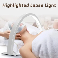 LUCE A MEZZA LUNA PER SCRIVANIA LAMPADA LUNARE A LED PER UNGHIE TRUCCO ESTETISTA