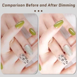 LUCE A MEZZA LUNA PER SCRIVANIA LAMPADA LUNARE A LED PER UNGHIE TRUCCO ESTETISTA