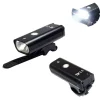 LUCE ANTERIORE LED COB RICARICABILE USB BICI CICLO BICICLETTA BIANCO TE-B0084