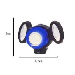 LUCE BICI DA TESTA FARETTO REGOLABILE LED FARI BICICLETTE IMPERMEABILE TX-9087