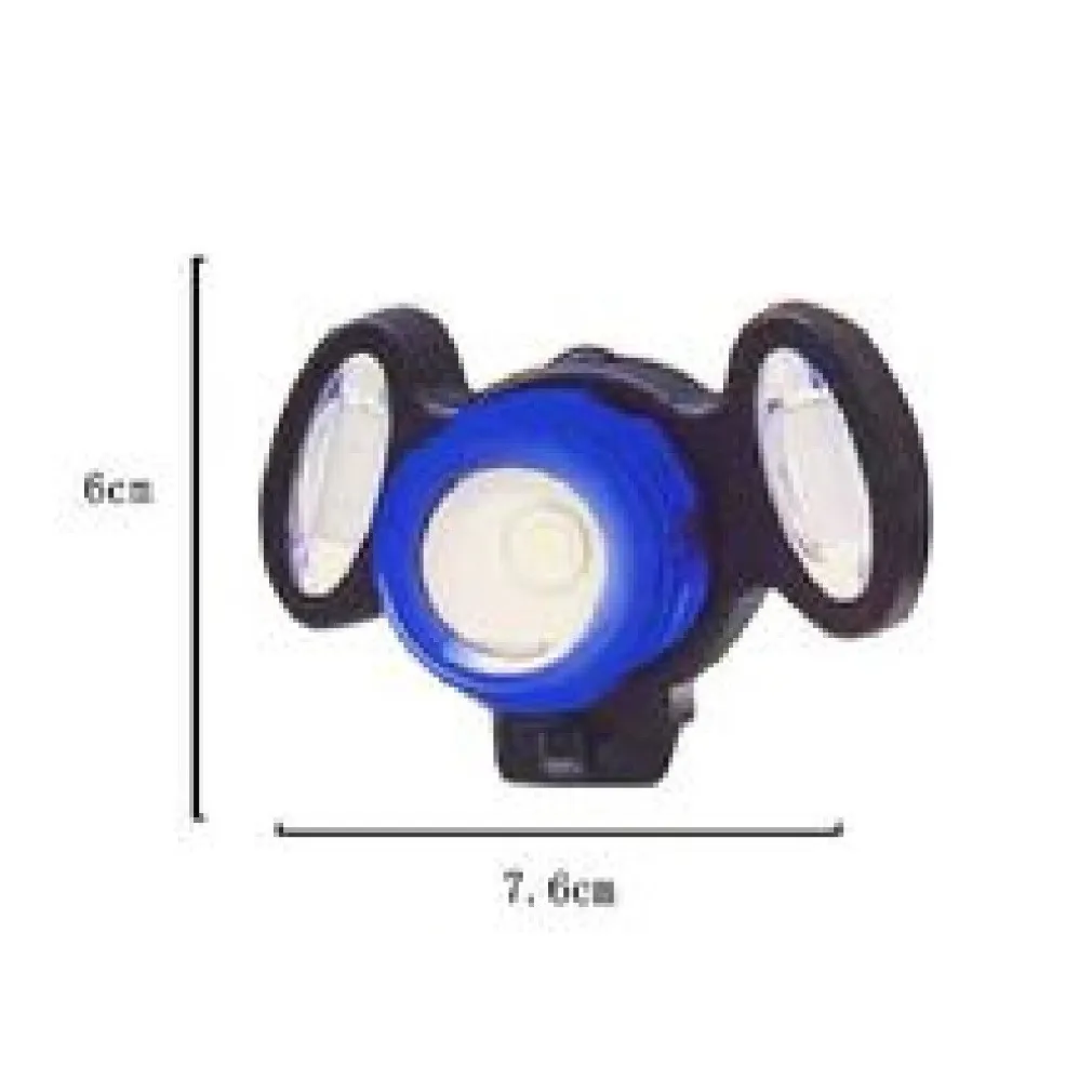 LUCE BICI DA TESTA FARETTO REGOLABILE LED FARI BICICLETTE IMPERMEABILE TX-9087