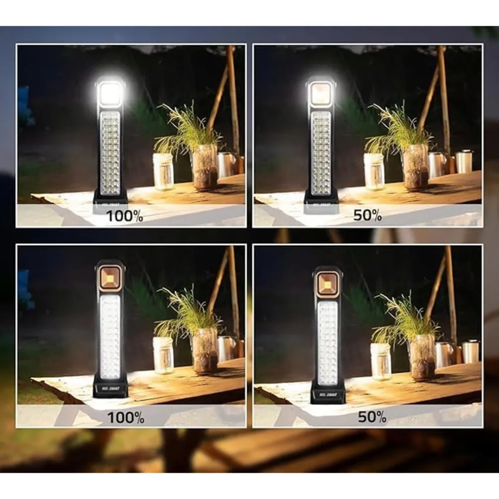 LUCE DI EMERGENZA SOLARE RICARICABILE HEL-2866T 30W LED CON TECNOLOGIA INTELLIGENTE