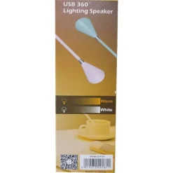 LUCE DI SICUREZZA LAMPADA LED Q-A181 RICARICABILE BATTERIA ALTOPARLANTE BLUETOOTH