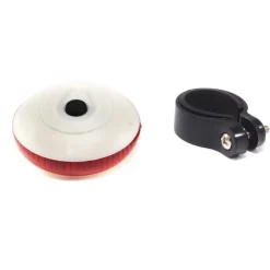 LUCE FARETTO 5 LED BICI BICICLETTA POSTERIORE VISIBILITà NOTTE SERA A BATTERIE