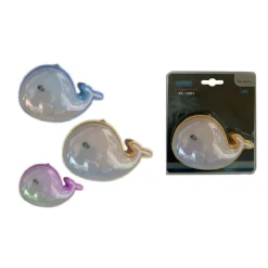 LUCE LED NOTTURNA FORMA DI DELFINO LUCE BIANCA LAMPADA CAMERETTA BAMBINI XC-1961