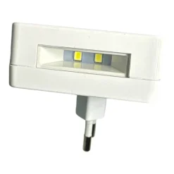LUCE NOTTURNA A 4 LED CON DOPPIA EMISSIONE LUCE CON INTERRUTTORE TOUCH 0.6W XGCMD-002