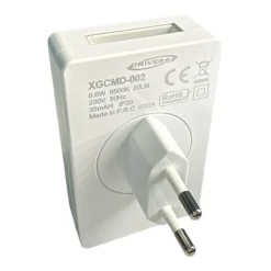 LUCE NOTTURNA A 4 LED CON DOPPIA EMISSIONE LUCE CON INTERRUTTORE TOUCH 0.6W XGCMD-002