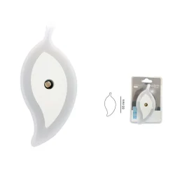 LUCE NOTTURNA A LED FORMA FOGLIA LUCE BIANCA LAMPADA PER CAMERA CORRIDOIO DT2194