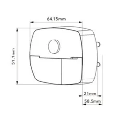 LUCE NOTTURNA A LED 0.5W CON SENSORE DI MOVIMENTO LUCE CALDA FREDDA NATURALE XGGYD-005