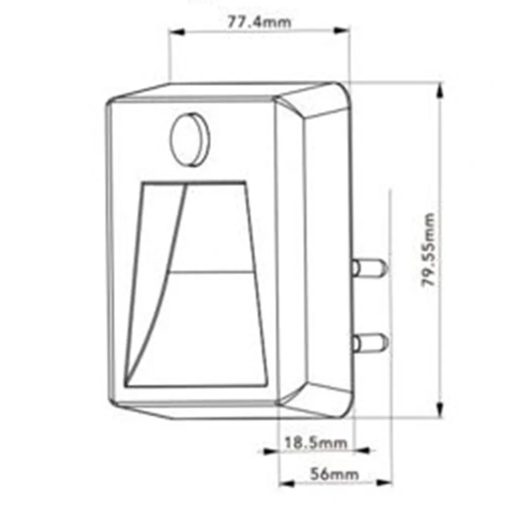 LUCE NOTTURNA A LED 0.5W CON SENSORE LAMPADA CON SPINA LUCE 3000K 6500K 4000K XGGYD-004