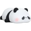LUCE NOTTURNA FORMA PANDA LAMPADA A LED IN SILICONE DIMMERABILE RICARICABILE USB