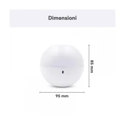 LUCE NOTTURNA LED RGB TELECOMANDO BATTERIA RICARICABILE 1.8 WATT DC5V CY-PG01