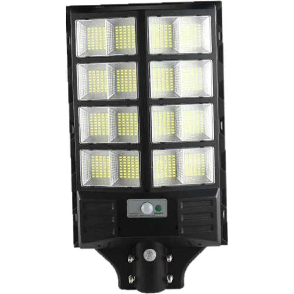 LUCE SOLARE LED LAMPIONE PER PARCO GIOCHI CORTILE STRADA PARCHEGGIO 400 W TELECOMANDO