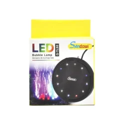 LUCE SUBACQUEA A BOLLE OSSIGENATORE PER ACQUARIO LAMPADA LED BUBBLE Q-TL50 RGB