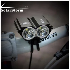 LUCE TORCIA CREE LED XM-L2 FARO FANALE BICICLETTA MTB BDC BICI SCUTER LAMPADA