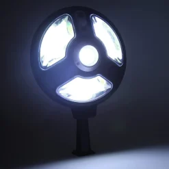 LUCI DA GIARDINO SOLARE A LED RICARICA RAPIDA COB ILLUMINAZIONE STRADALE ESTERNO