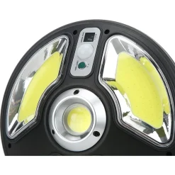 LUCI DA GIARDINO SOLARE A LED RICARICA RAPIDA COB ILLUMINAZIONE STRADALE ESTERNO