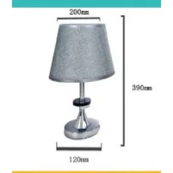 LUME LAMPADA DA TAVOLO ABAT JOUR COMODINO COMÒ ARREDO CAMERA CASA LUCE TX-9770