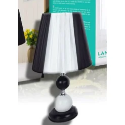 LUME LAMPADA DA TAVOLO ABAT JOUR CON PARALUME COMODINO CAMERA CASA LUCE TX-9775