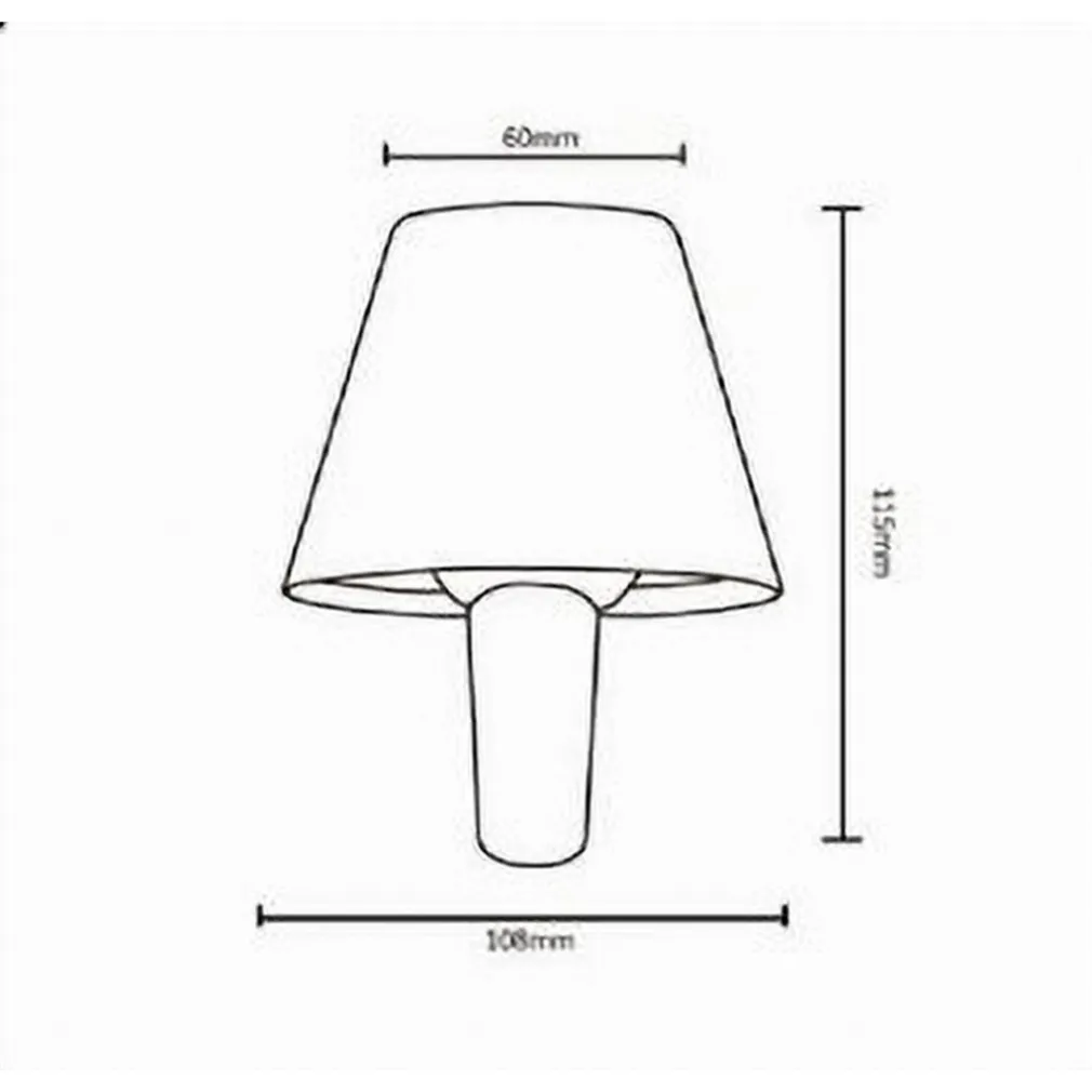 LUME TESTA LUMETTO LED 2.8 W RICARICABILE DIMMMERABILE CCT 3 COLORI LUCE D10-3C