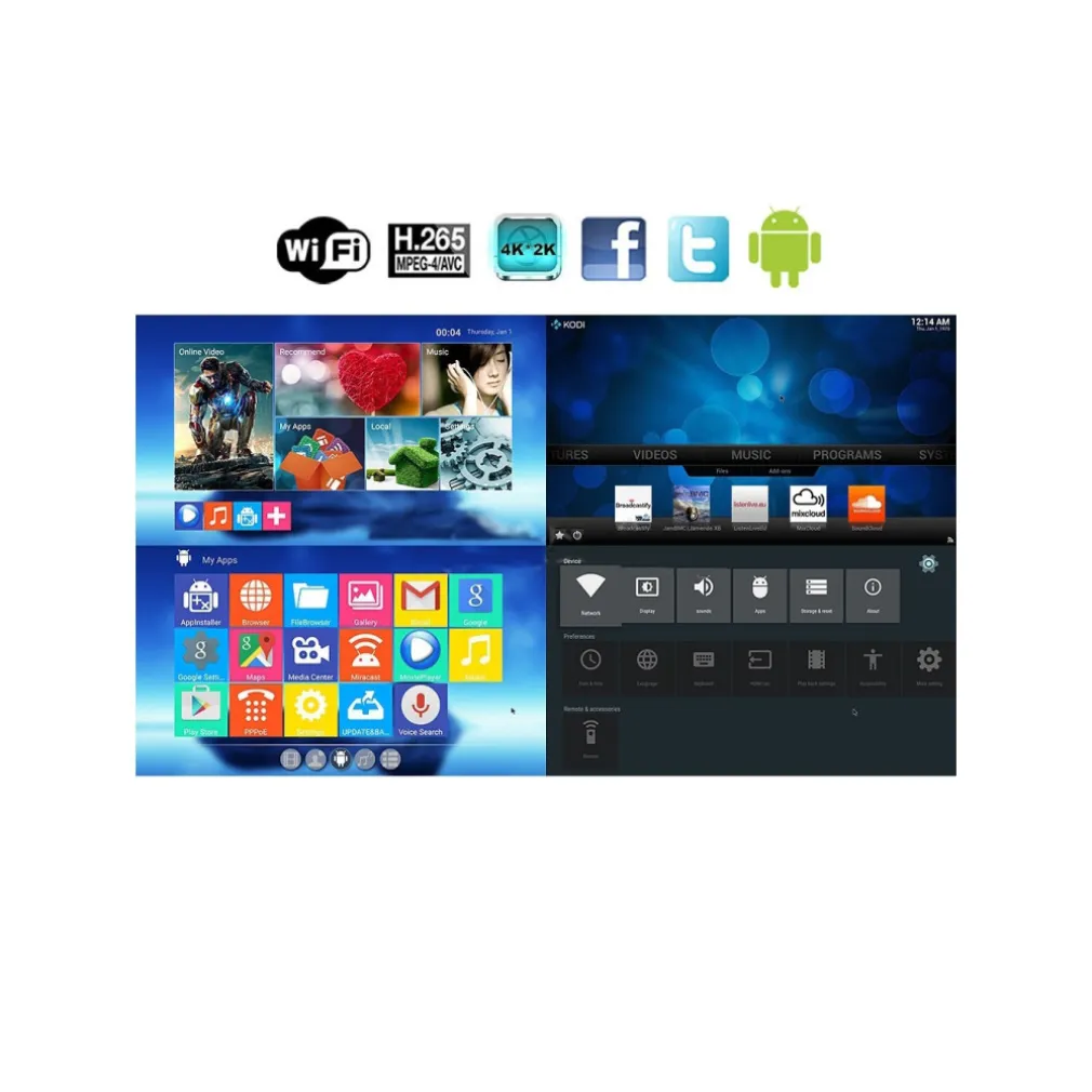 M9 ANDROID 5.1 TV BOX 3D 4K X 2K 1080P QUADCORE 8GB 1GBM9 TV 4K M9+ LIVE STREAM