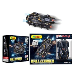 MACCHINA AUTO RC GIOCATTOLO ARRAMPICATA SU PARETE ANTIGRAVITÀ TELECOMANDO Q-WJ04