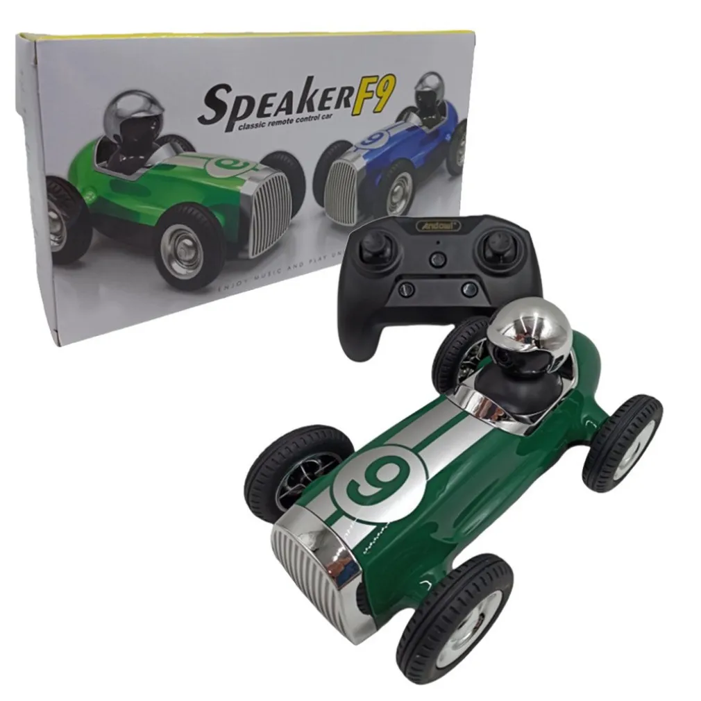 MACCHINA AUTO RETRÒ RADIOCOMANDATA F9 CAM WIFI SPEAKER BLUETOOTH APP SMARTPHONE