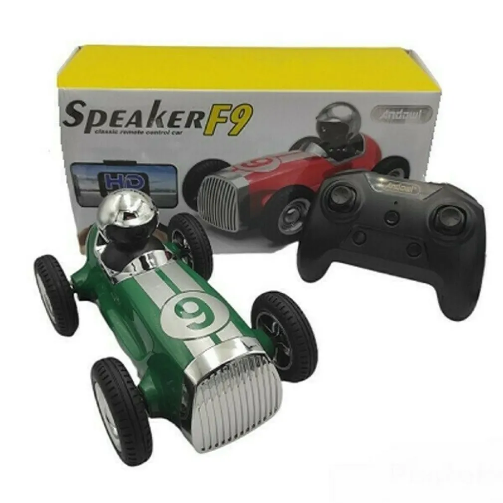 MACCHINA AUTO RETRÒ RADIOCOMANDATA F9 CAM WIFI SPEAKER BLUETOOTH APP SMARTPHONE