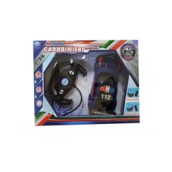 MACCHINA CARABINIERI 112 TELECOMANDATA 1:24 AUTO LUCI GIREVOLE GIOCO BAMBINI