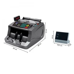 MACCHINA CONTA BANCONOTE AUTOMATICO MULTI VALUTA RIVELATORE DI BANCONOTE FALSE