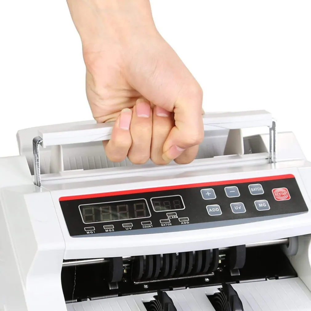 MACCHINA CONTABANCONOTE E RILEVATORE PROFESSIONALE VERIFICA BANCONOTE FALSEE 999