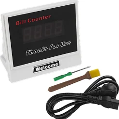 MACCHINA CONTABANCONOTE E RILEVATORE PROFESSIONALE VERIFICA BANCONOTE FALSEE 999