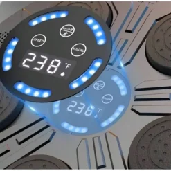 MACCHINA DA BOXE MUSICALE PARETE BLUETOOTH LUCE LED ALTOPARLANTE ALLENAMENTO CASA