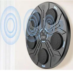 MACCHINA DA BOXE MUSICALE PARETE BLUETOOTH LUCE LED ALTOPARLANTE ALLENAMENTO CASA