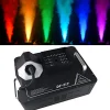 MACCHINA DEL FUMO GETTO VERTICALE 1500W CON 24 LUCI LED RGB EFFETTO GEYSER DMX