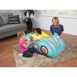 MACCHINA GONFIABILE BAMBINI 2 ANNI+ 119X79X51CM CON 25 PALLINE MULTICOLORE 93535