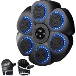 MACCHINA MUSICALE PER BOXE ATTREZZATURA DA PALESTRA WIRELESS SALVASPAZIO PER FITNESS