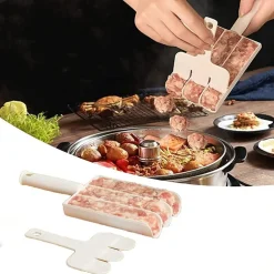 MACCHINA PER POLPETTE TRIPLA FAI DA TE 3IN1 ANTIADERENTE STRUMENTI CUCINA BISCOTTI