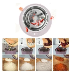 MACINA CAFFÈ SPEZIE PEPE NOCI FRUTTA ELETTRICO 150W CAPACITÀ 50G Q-YM188 MACININO