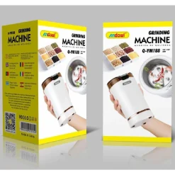 MACINA CAFFÈ SPEZIE PEPE NOCI FRUTTA ELETTRICO 150W CAPACITÀ 50G Q-YM188 MACININO